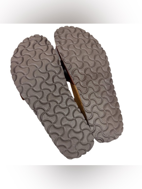 Birkenstock Papillio Carmen Sandal Brown Leather Size 38 / US 7